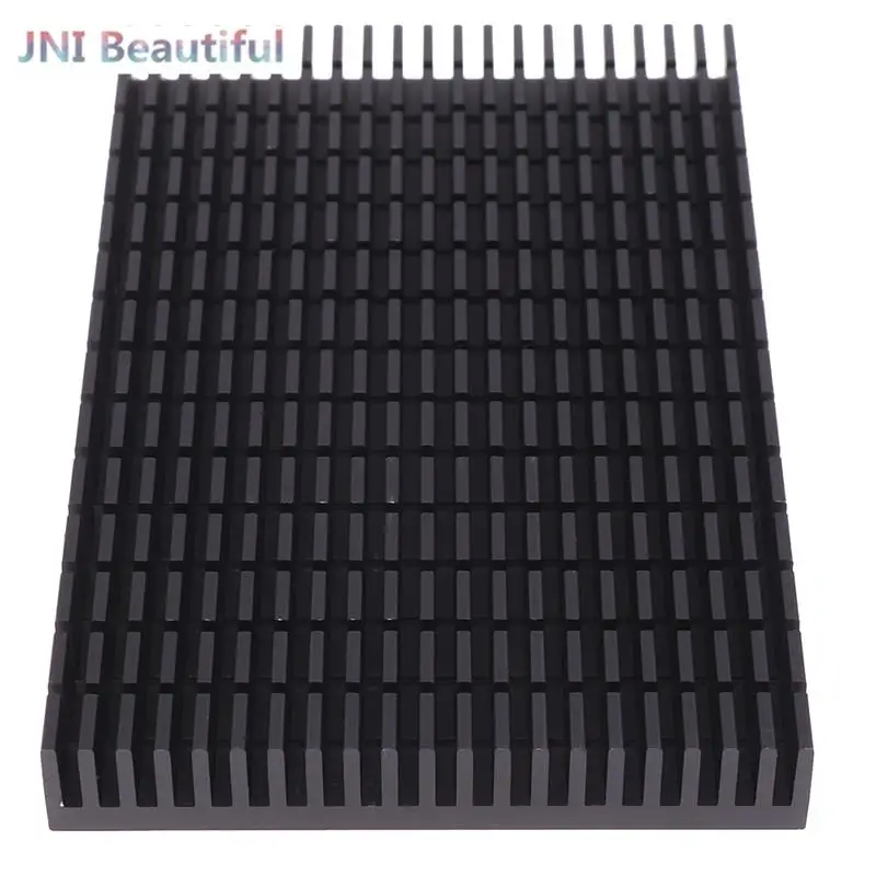 Heating Panel Heat sink High quality Aluminum Heatsink Plate Black Radiator Manufacturer 150*93*15MM