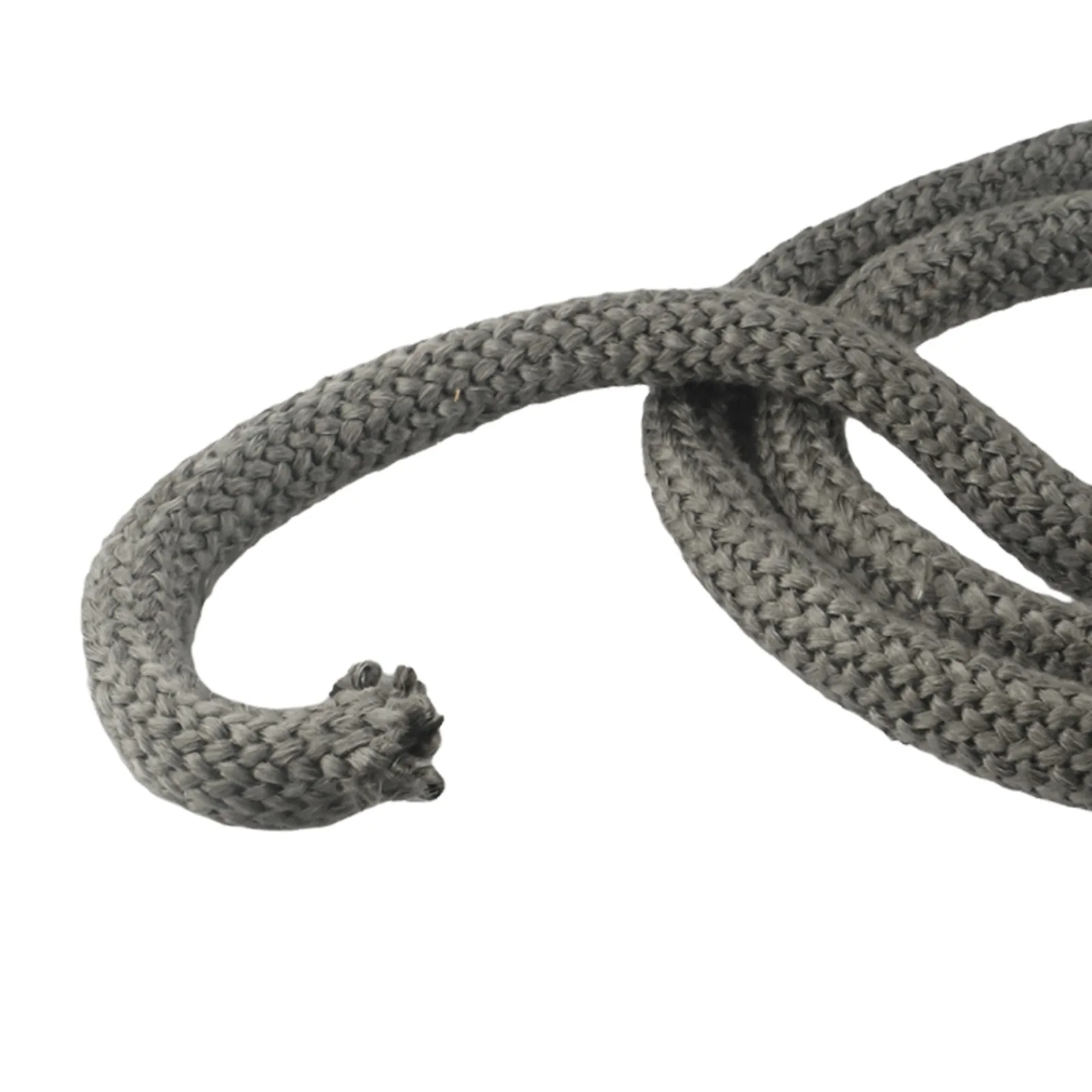 Door Seal Fire Rope Woodburner 25mm 2m Length & Glue Kit Black Stove Fireproof High Temperature Home Improvement