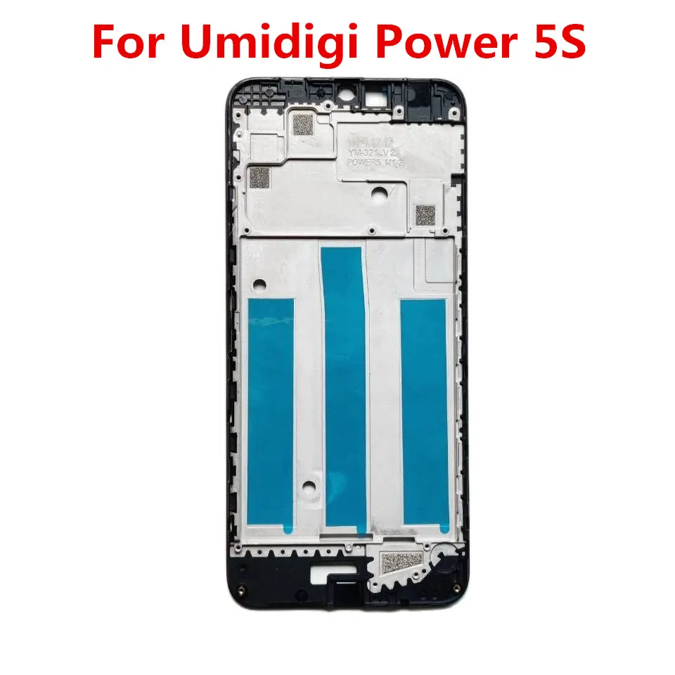 New Original For UMI Umidigi Power 5S Cell Phone Front Middle Frame Metal Housings Parts Support Case Durable Mobile