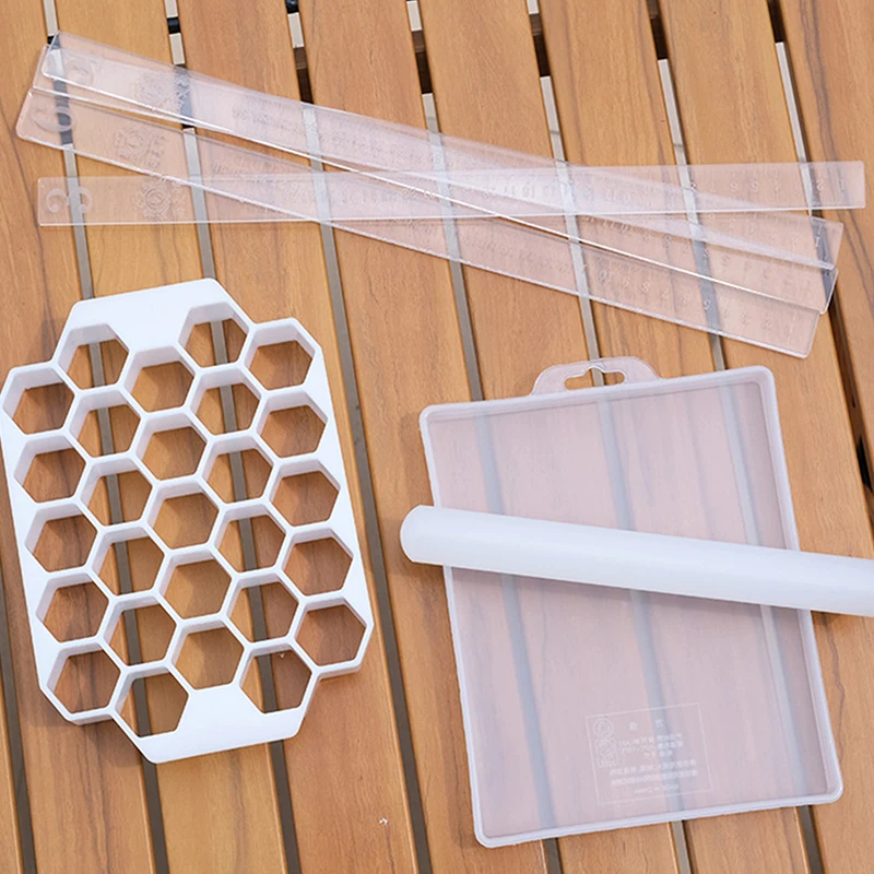 Honeycomb Divider Dumpling Pastry Divider Pasta Filling Dough Equalizing Cutter Kitchen Supplies Tools 1PC