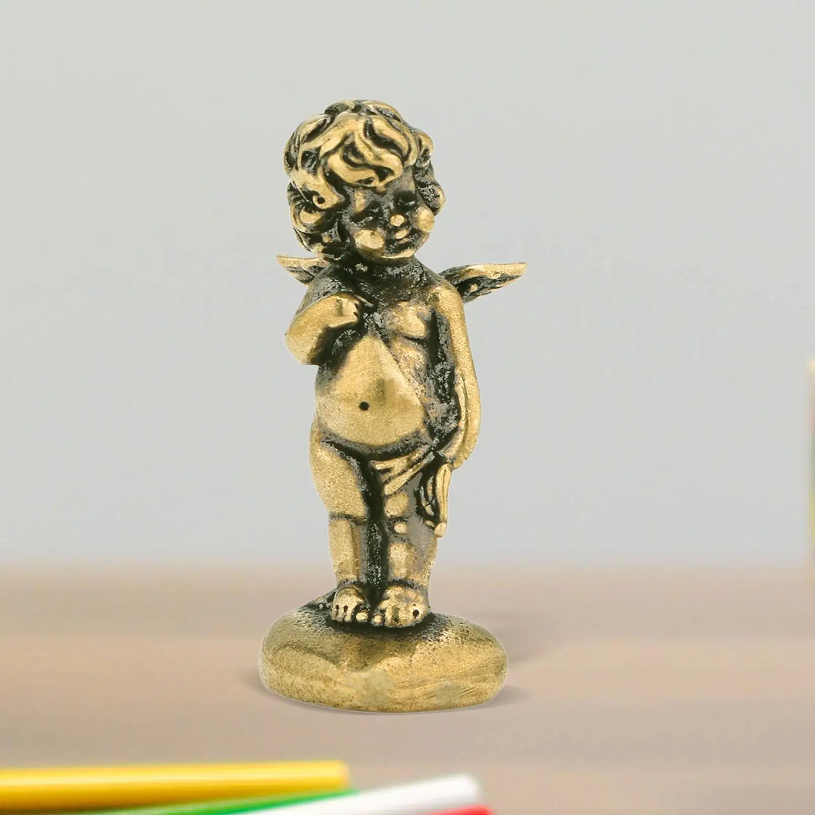 Little Angel Sculpture Party Favor Housewarmings Xmas Cupido Statue Figurine