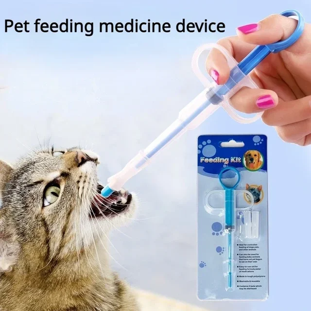 Convenient Feeding Milk Cat Dog Device Suitable Home Pet Push Type Pet Feeding Tools Practical Pet Feed Food Supplies Accessory 2