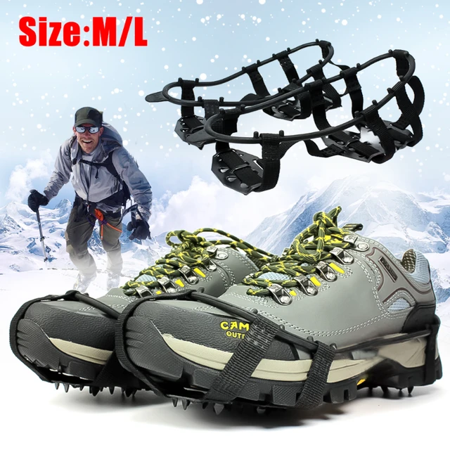 Achetez Luckstone 10 Dents Crampons Anti-slip Crampons Manganèse