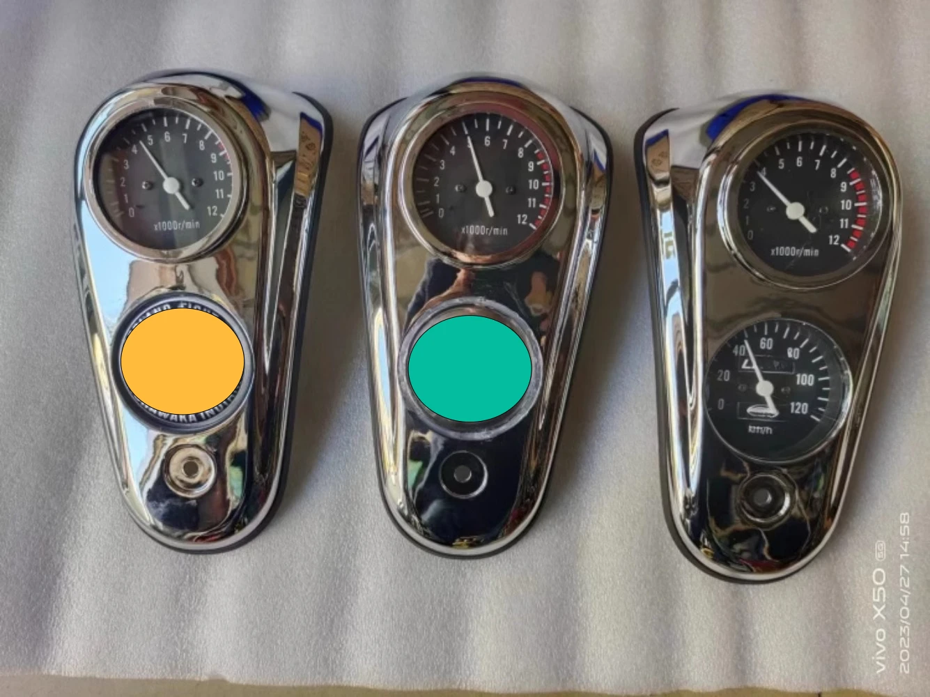 For Lifan V16 SUZUKI GZ150-A Modifying The Motorcycle Oil Gauge Housing 1pcs