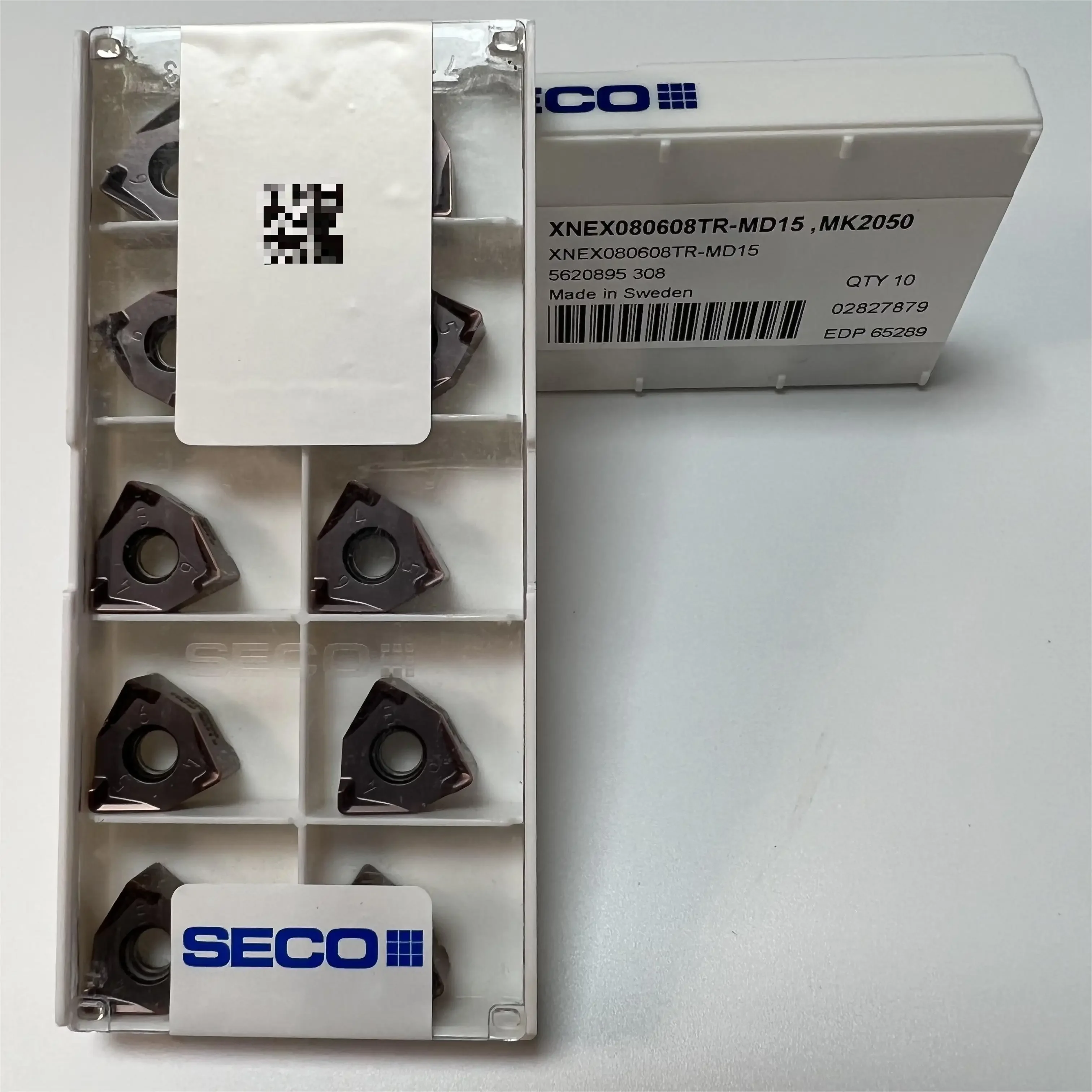 

SECO/XNEX080608TR-MD15, MK2050 10Pcs CNC Blade