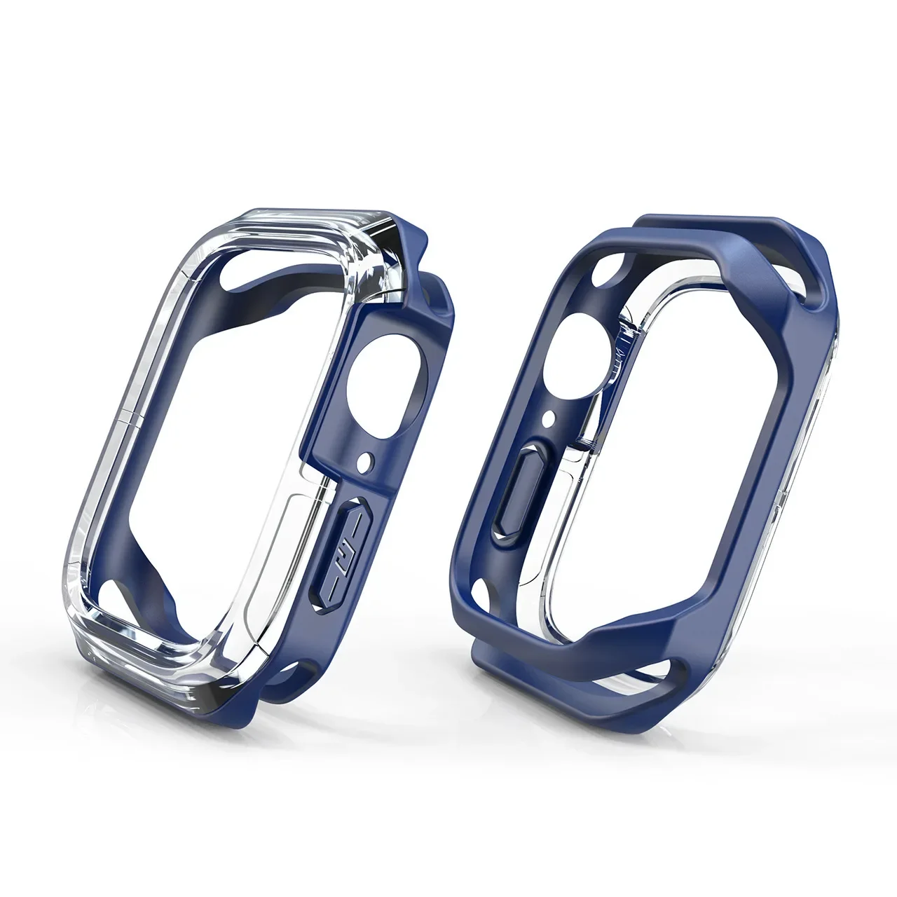 Ƹ PC  TPU  ġ ̽ 9 8 7 Se 45mm  Ŀ ȣ ׼, iWatch ø 44mm 40mm 41mm 