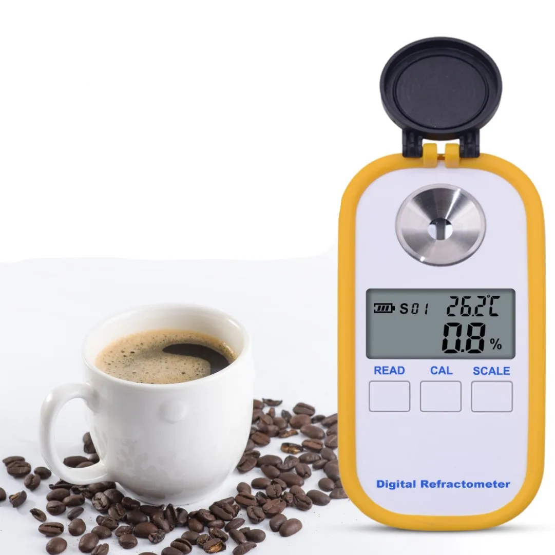 

Coffee Brix Meter Refractometer 0-30% Brix Coffee Sugar Meter TDS Meter
