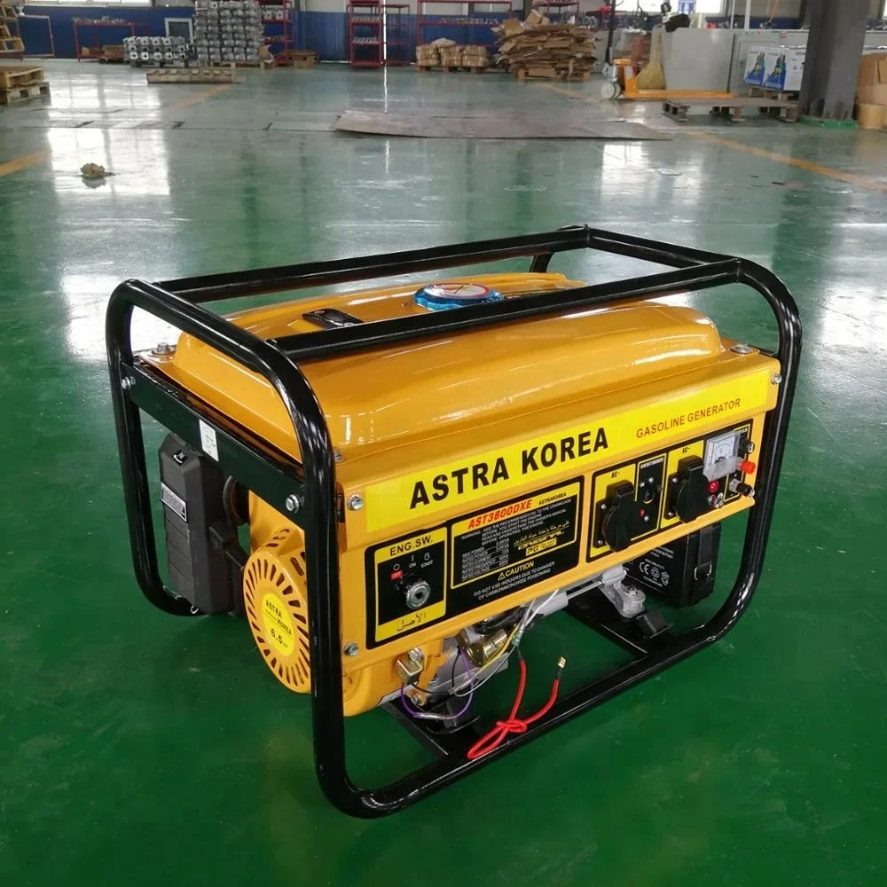 Portable Power Station Generator 3.5KW Aluminum Gasoline Portable Generator 220V 50HZ Manual Activation