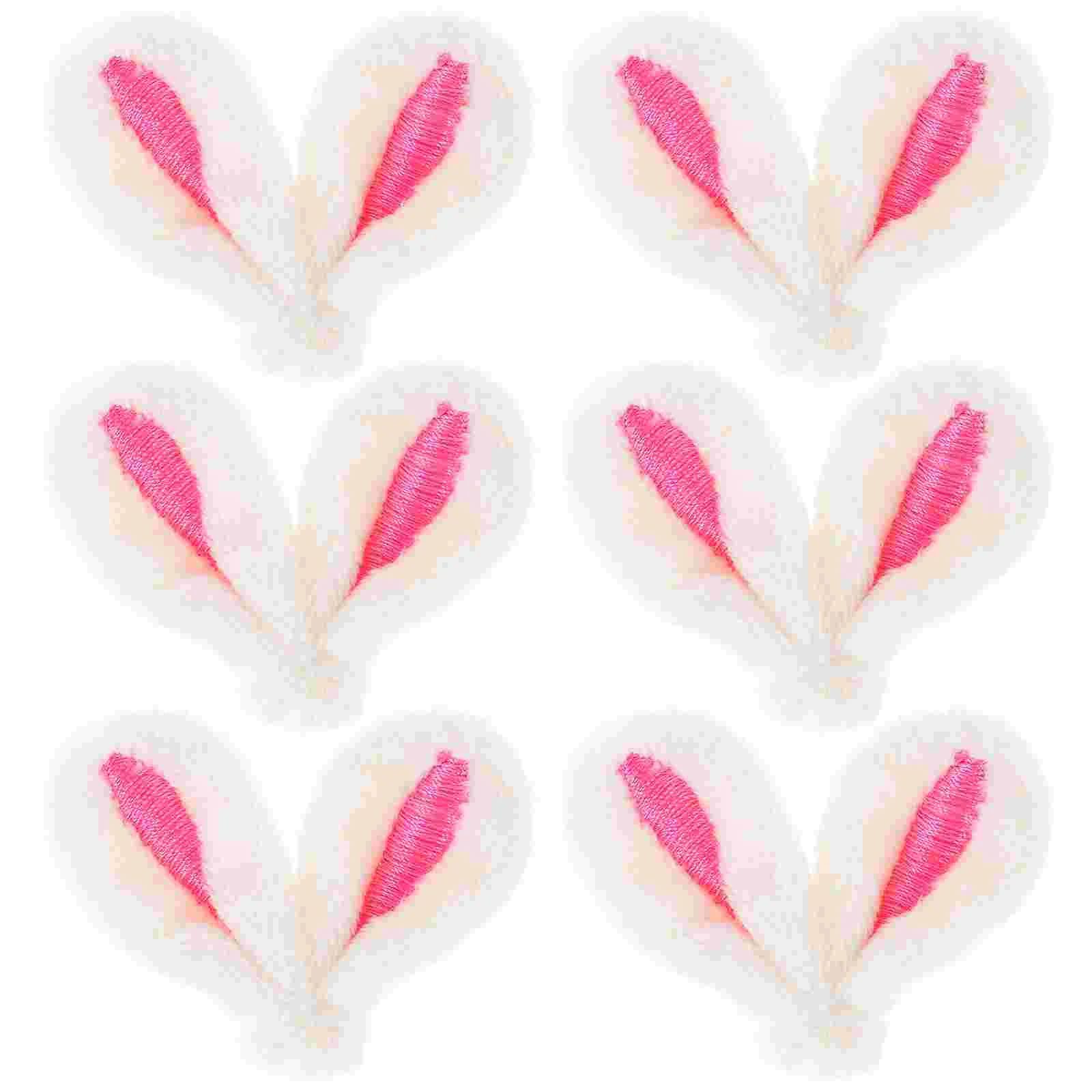 

20 Pcs Easter Bunny Ears Children Toys Handicraft Rabbit Decor Kids Playset Jewelry Crafts DIY Charm Plush