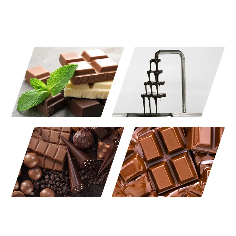 Electric 110V 220V Chocolate Melter Tempering Machine With Shaking Function Touch Panel Oily Chocolate Dispenser