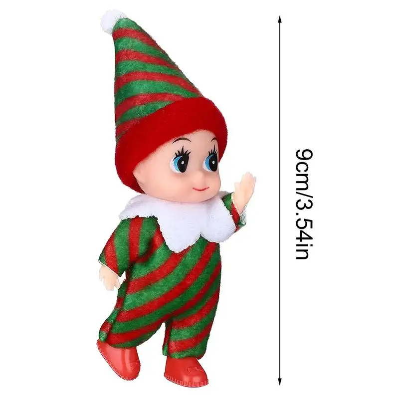 Mini Fairy Doll Baby Simulation Doll Popular Toys Movable Arms Legs Girls Elfs Ornaments Christmas Dolls christmas decorations assembled toys