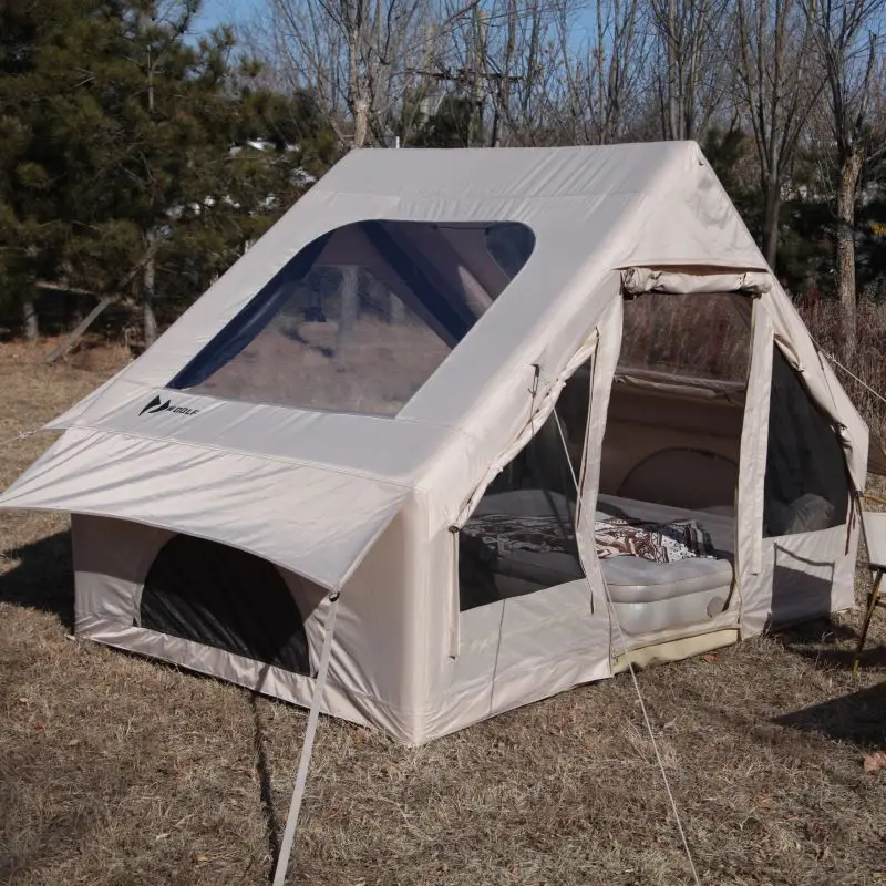 Comfortable Handy Glamping Tent with Built-In Bathroom 6