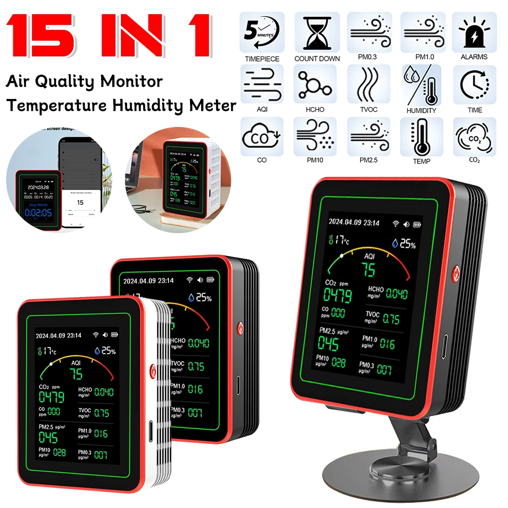 WiFi Air Quality Monitor Detector for Home