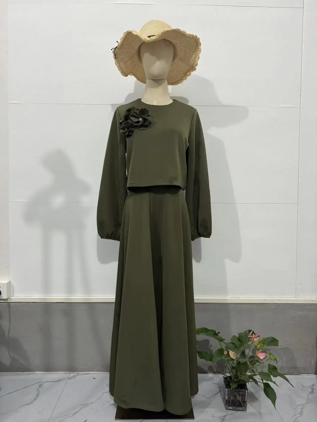 Olive green
