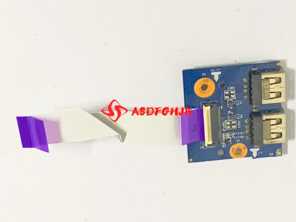 Per Scheda Usb Hp Pavilion Dv6-6000 48.4 Rh05. 021 11 A44-2 Funziona Perfettamente