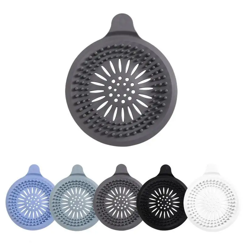 

Floor Drain Shower Floor Drain Hair Catcher Stopper Plug Sink Strainer Anti blocking Washbasin Drain Cover For Bathroom Supplies