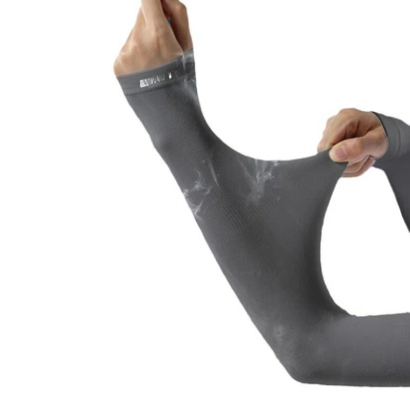 Sunscreen Outdoor UV Sun Protection Compression Arm Sleeves Women Men Sports Football Golf Cooling Sleeve Summer Ice Silk Ridin