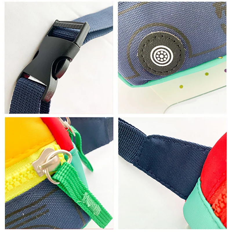 Crossbody Bag for Kids Boy Waistbag for Girl Children Car Style Casual Cute Bag for Girls Boys Small Belt Sweet Shoulder Bags - 5