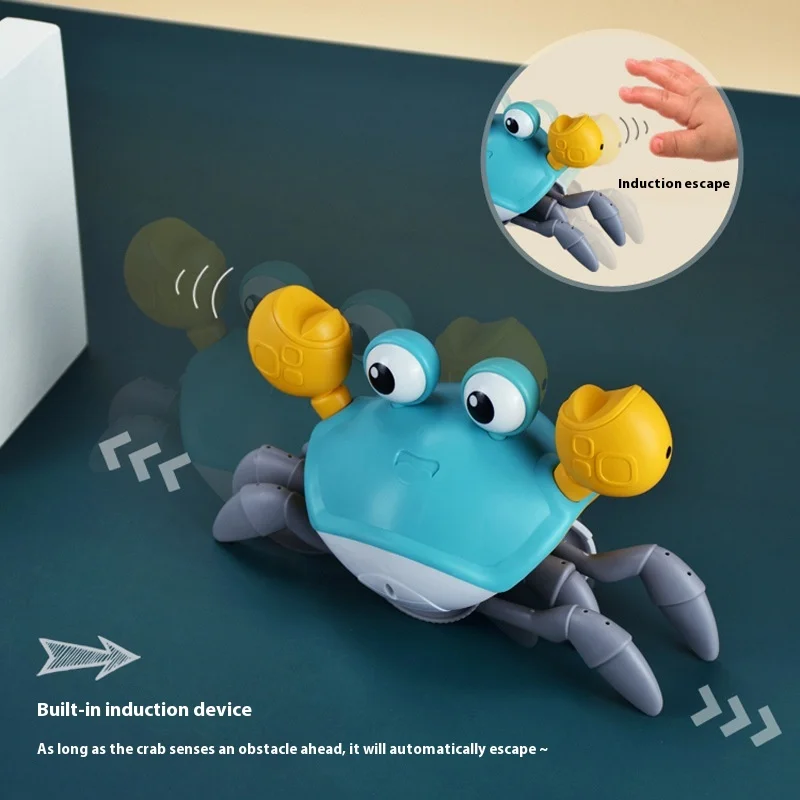 Baby bathtub toy Water Play crab toy Clockwork Portable Beach Shower accessories for kids Toddler mobile Christmas gift