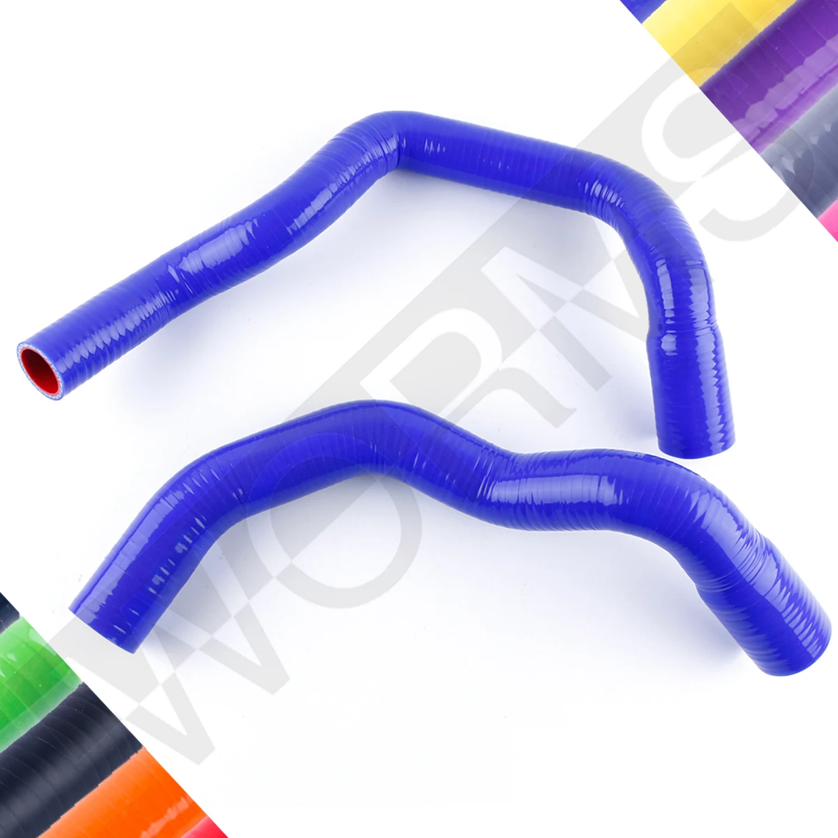For 19871990 Jeep Cherokee XJ Wagoneer 4.0L 1988 1989 Silicone Coolant Radiator Hose Pipe Kit