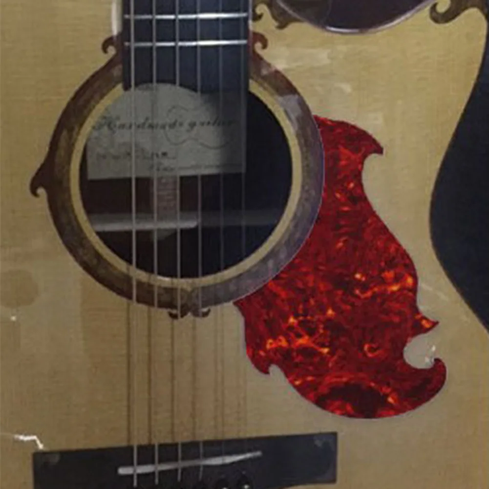 DIY Acoustic Guitar Pickguard - Self-Adhesive Celluloid Sheet, 20cm x 17cm, Multiple Color Options