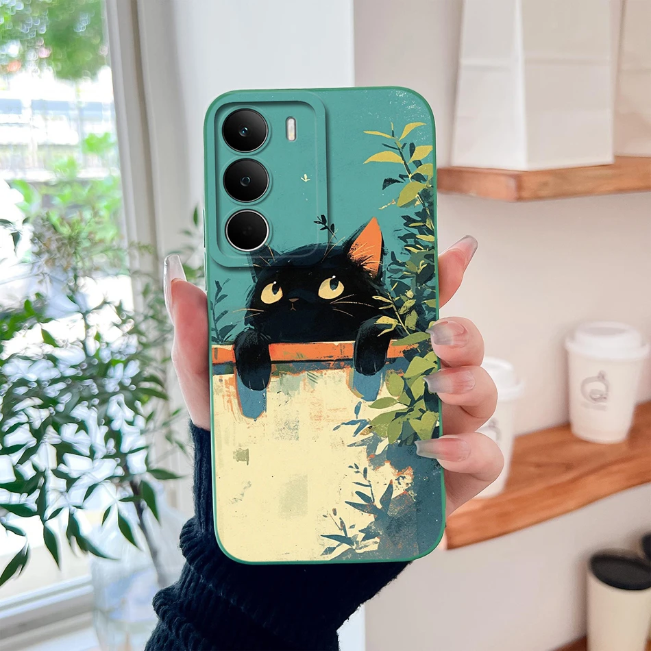 Cute Design Full Protection Soft Silicone Phone Case with Anti-Drop Bumper