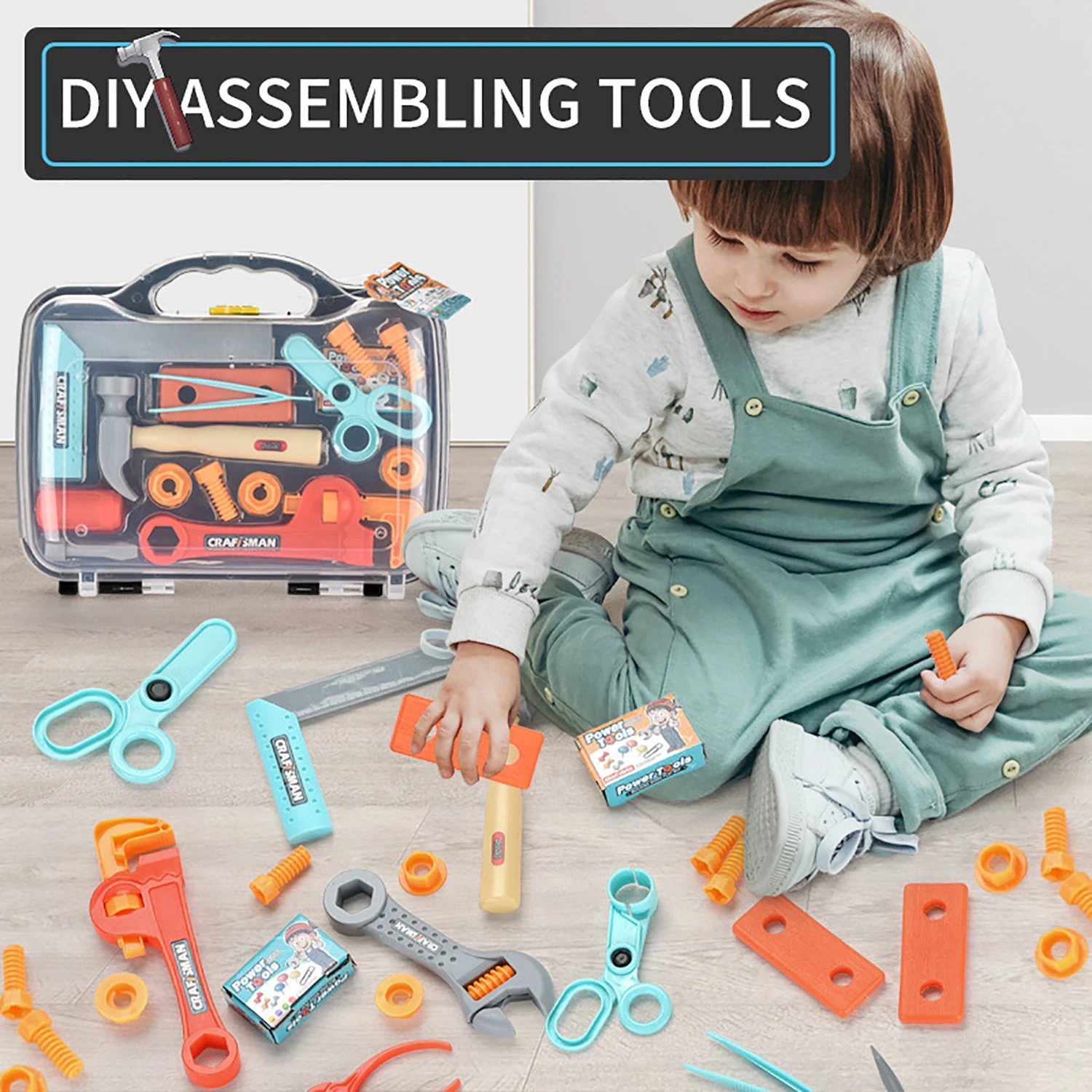 Kids Repair Toys Kids Construction Toys Kids Pretend Play Set Kids Educational Toys Home Repair Toys 13-15PCS Kids Tool Set