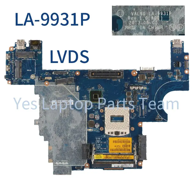 para Dell Latitude Laptop Mainboard 0d5ch1 007kgn 085m2v 0x8dn1 Motherboard Notebook La-9931p La-9932p La-9933p E6440 La-9934p - Imagem 3