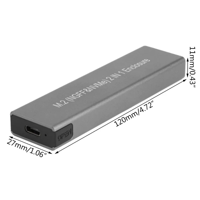 ̽ ڽ Dropship M.2 NGFF- + NVME PCIE  ϵ ̺ USB3.1 10Gbps