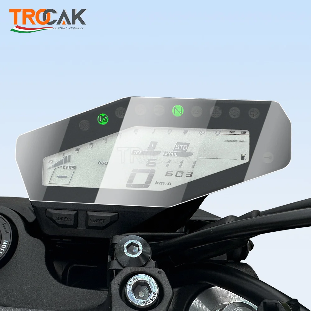 Yamaha MT-09 MT 09 FZ-09 FZ 09 2013-2021 클러스터 스크래치 클러스터 화면 보호 필름 보호기 오토바이 액세서리