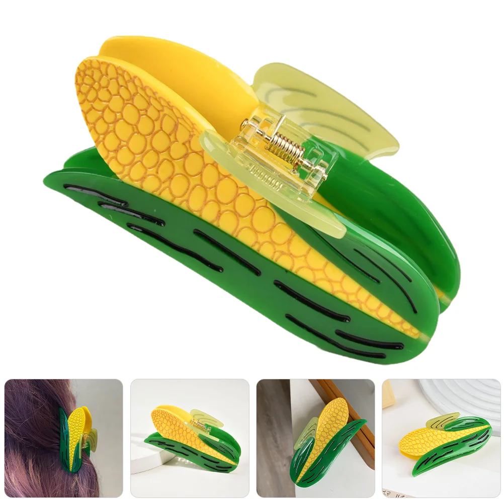 Cute Corn Hair Clips Bitter Gourd Hairpin Jewelry Gifts For Women Accessories Elegant Hair Decor