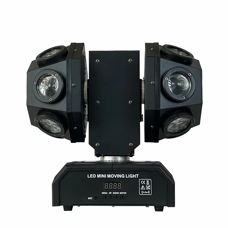 12X10W-RGBW-LED-Beam-Moving-Head-Light-Dual-Arm-Rotating-DMX512 ...