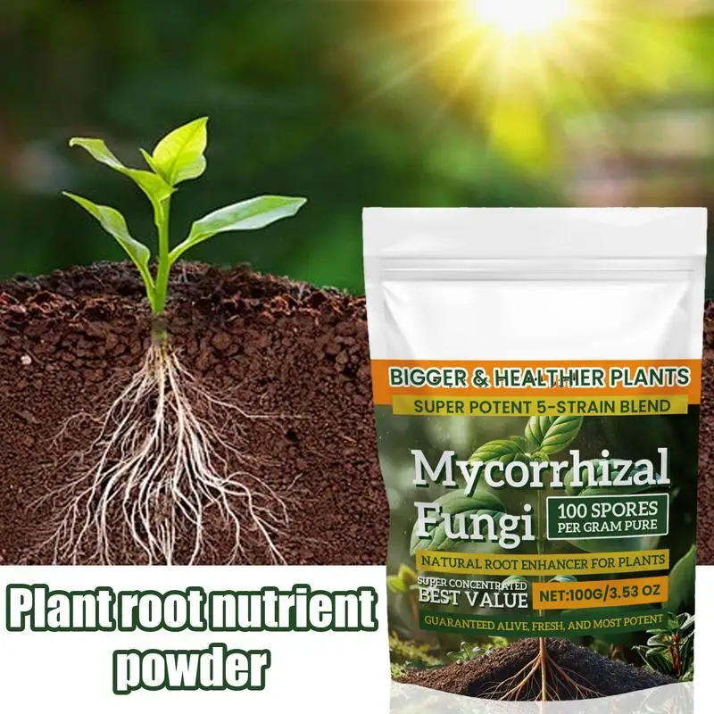 100g Plant Growth Enhancer Powder Fertilizer Nutrient Balanced Formula Planting Tool Hydroponics Mixed Culture