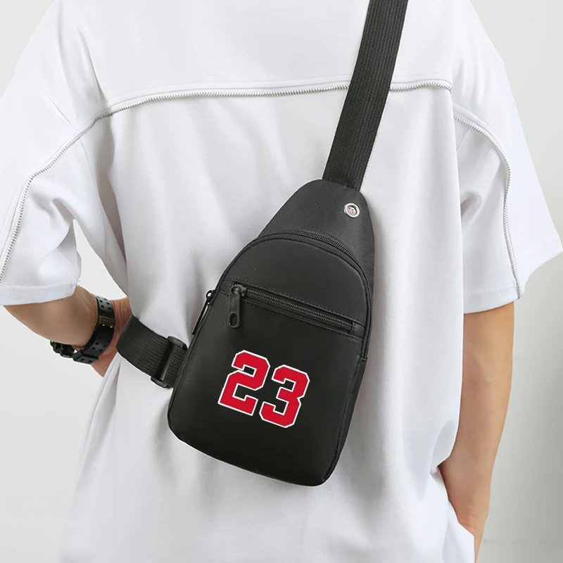 Neutral Digital Printed Square Bag for Travel Business
