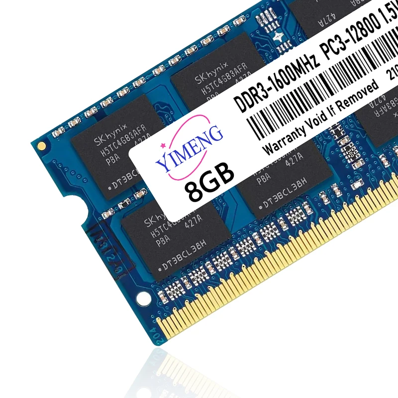 10Pcs DDR3L DDR3 4GB/8GB Memories Ram Laptop PC3 1.5V PC3L 1.35V