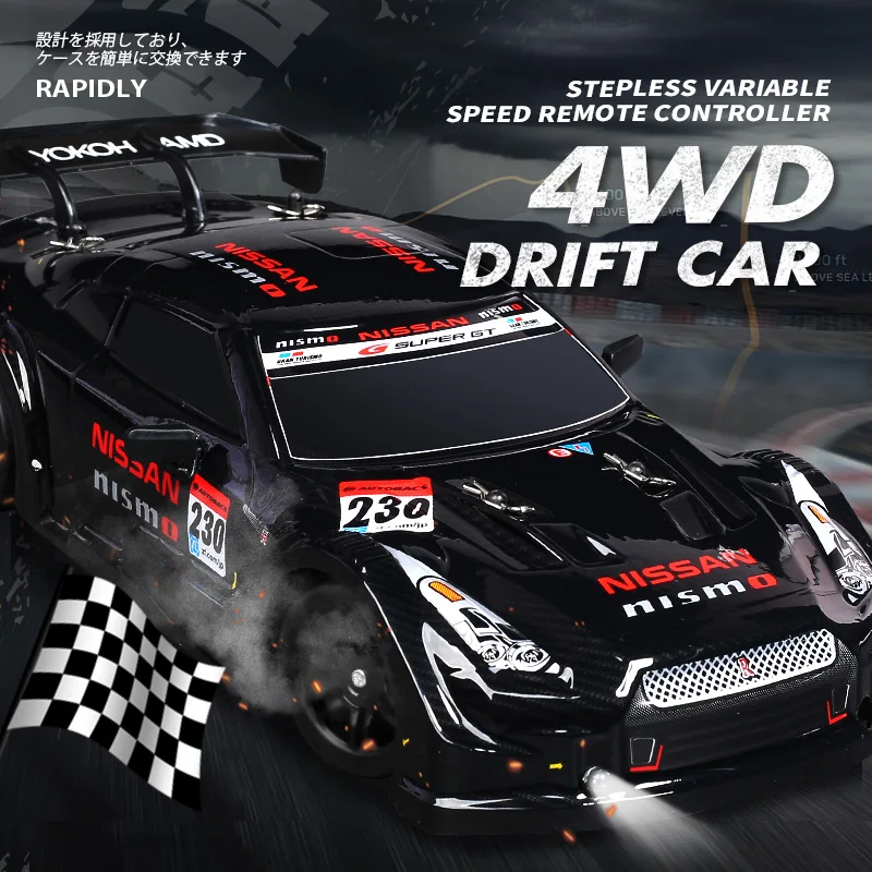 GTR Model 2.4G RC Drift Car 1:16 4WD Electric Remote Control Cars High Speed Vehicle Car RC Racing Car Toys for Children 2