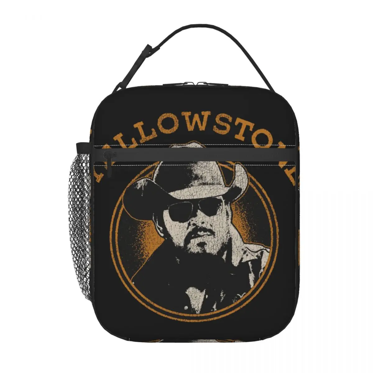 

Insulated Lunch Bag Yellowstone Dutton Ranch Montana Est 1886 Lunch Box Tote Food Handbag