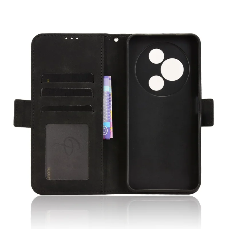Leather Wallet Flip Cover with Multi-Card Slots