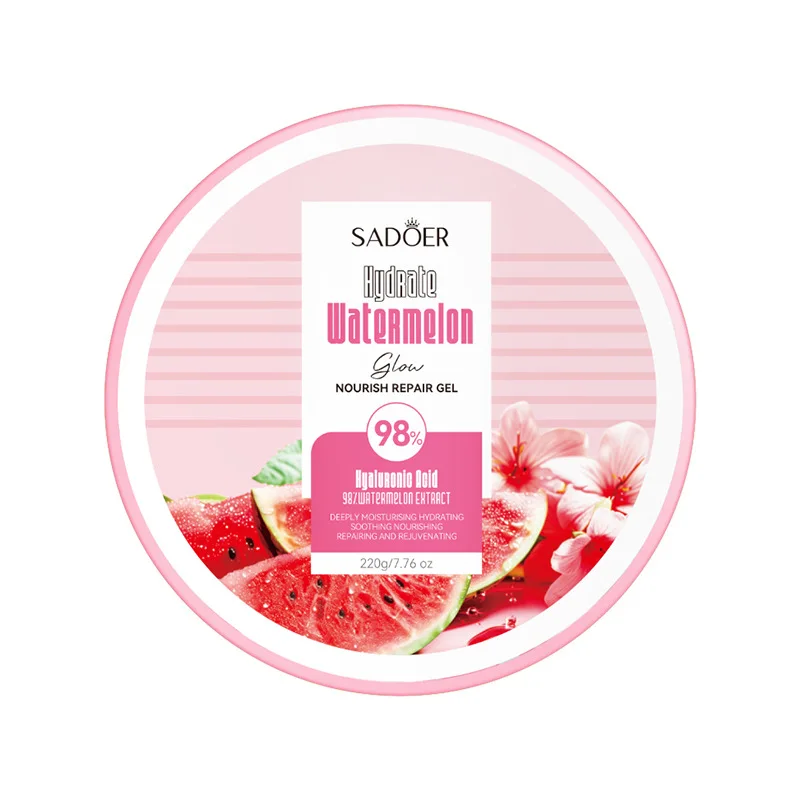 SADOER Nicotinamide Watermelon Aloe Vera Gel Creams Moisturizing Brightening Hydrating Face Cream Facial Skin Care Products