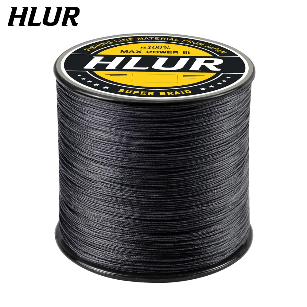 

HLUR 300m PE Braided Fishing Line 4 Strands 12-83LB/4.9-37KG Strong Multifilament Line For Saltwater