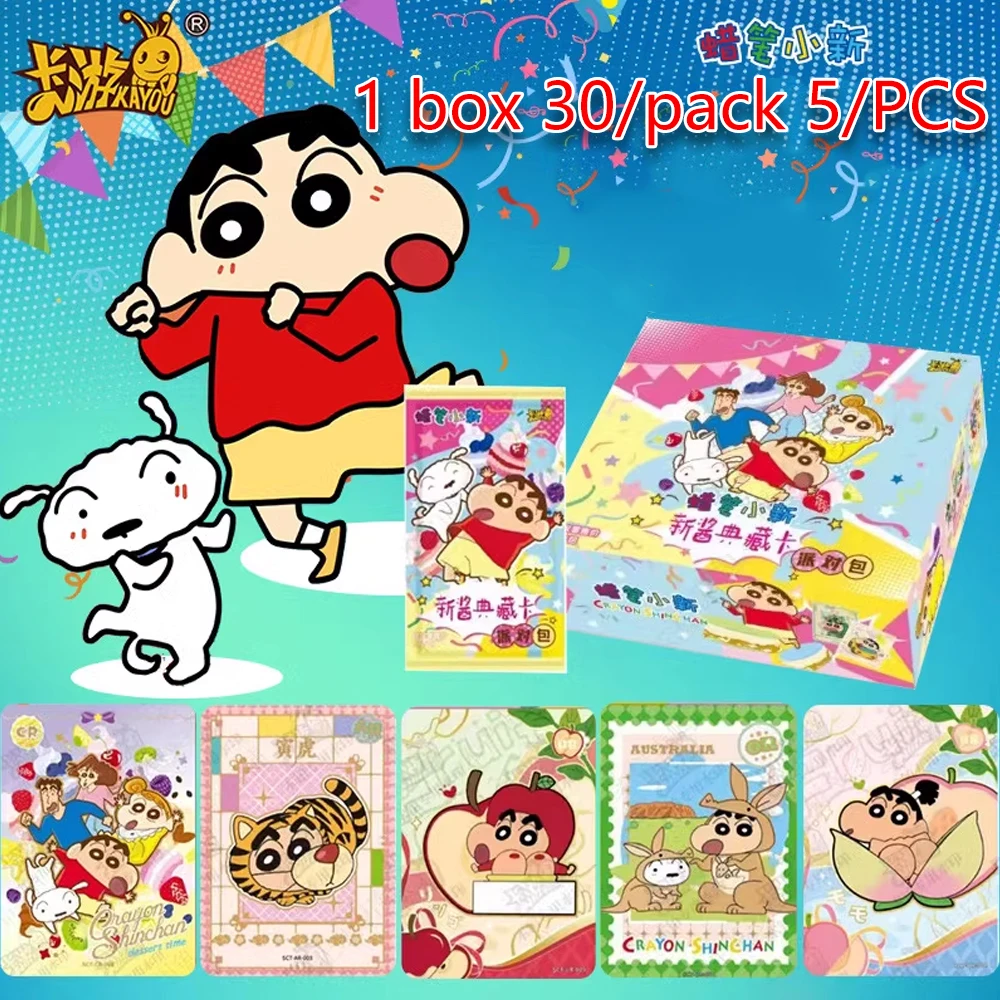 

Crayon Shin Chan аниме коллекционная карточка для периферийных карт женский пакет персонаж ручная роспись Коллекционная головоломка карточка Kazama Toru