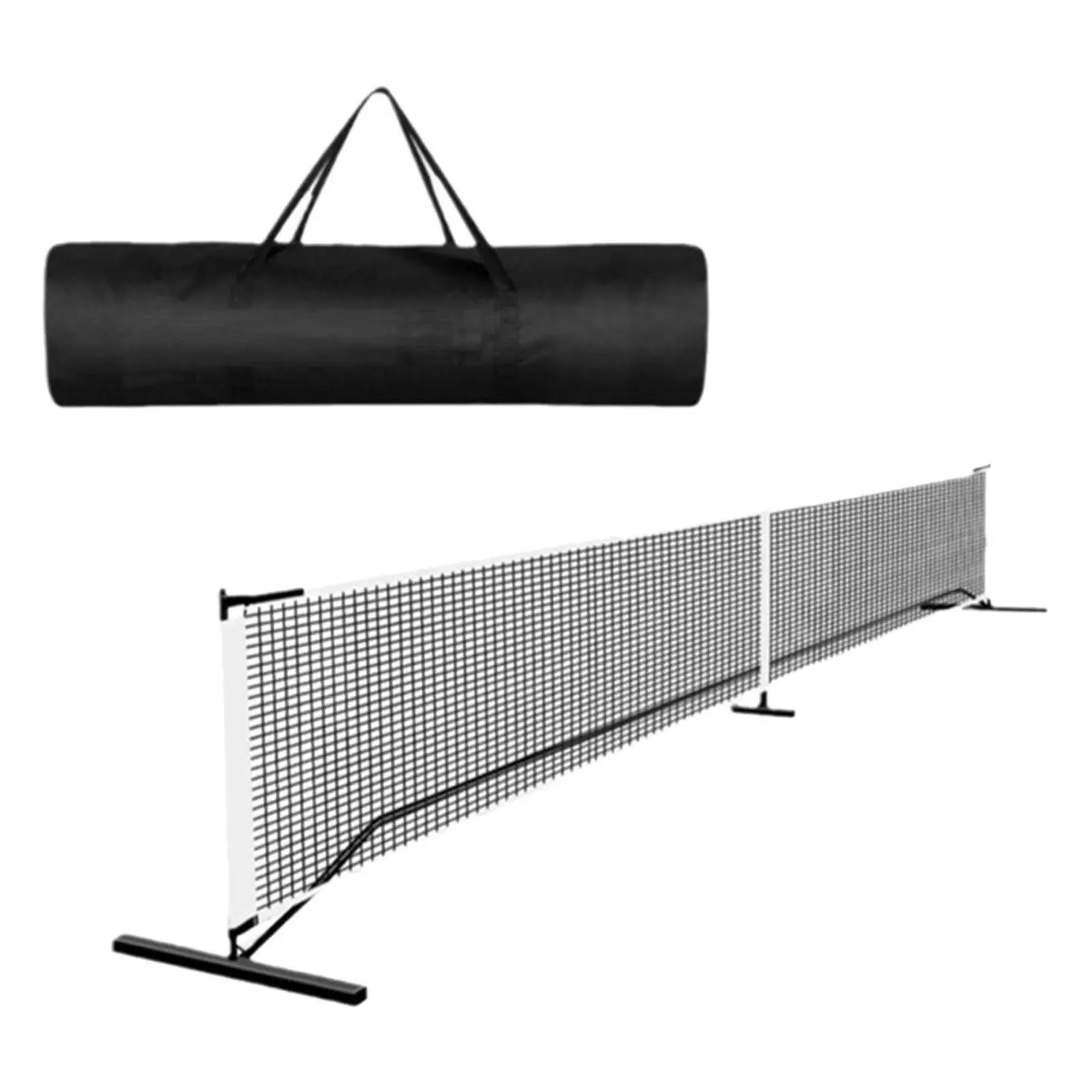 Portable Pickleball 22ft Adjustable Height with Metal Frame Stand Detachable Sports Net for Party Game Training Backyard Indoor Portable Pickleball 22ft Adjustable Height with Metal Frame Stand Detachable Sports Net for Party Game Training Backyard Indoor