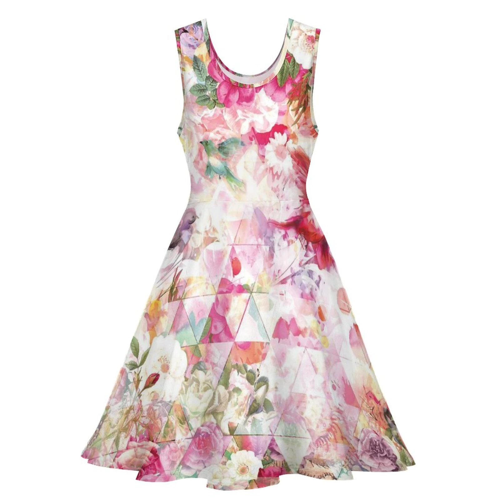 2022 new summer dress fashion elegant floral skirt print unique Y2K