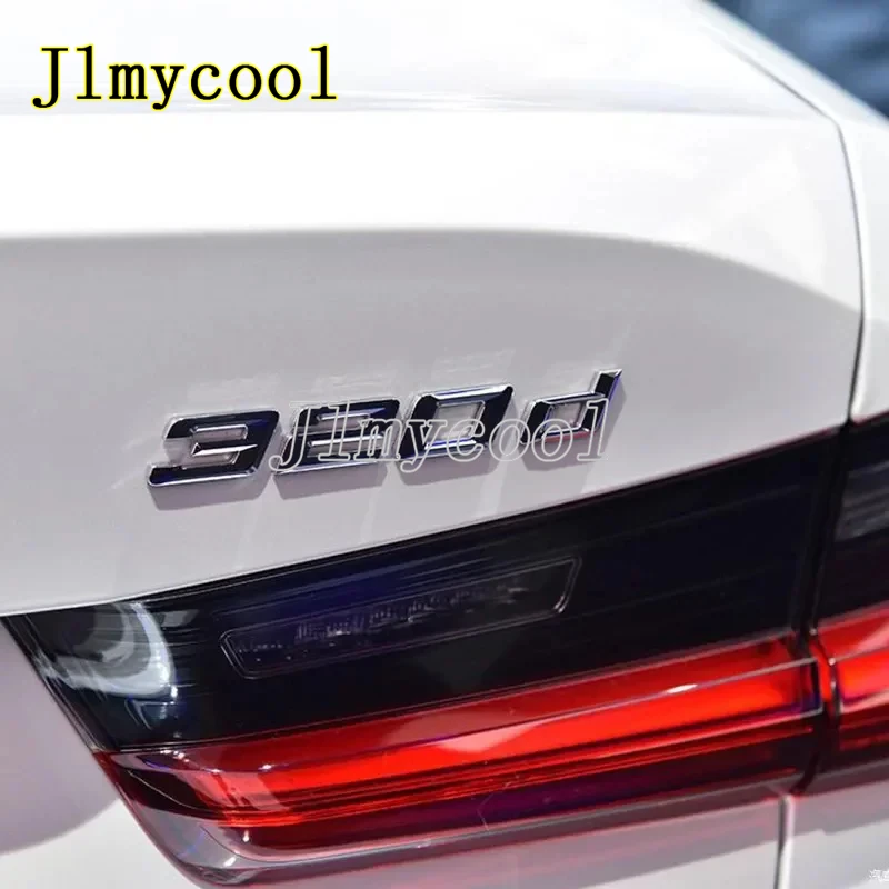ABS 자동차 뒷 트렁크 문자 로고 배지 엠블럼 스티커 3 시리즈 318d 320d 325d 328d 330d 335d E46 E90 E91 F30 F31 F34 G20