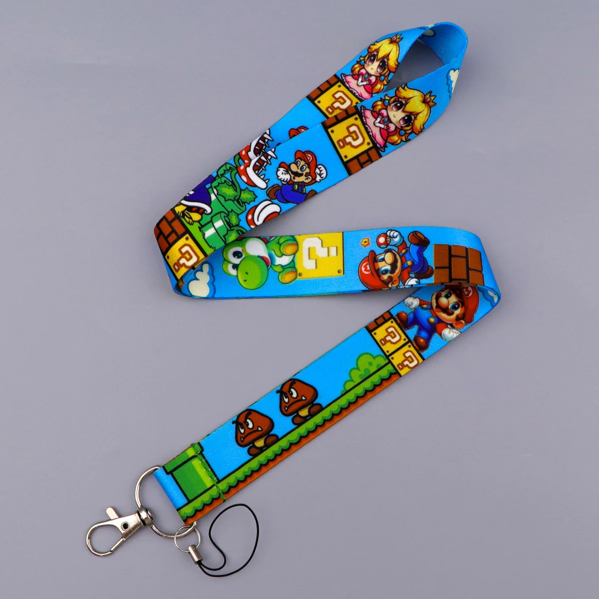 Vibrant Video Game Lanyard with Card Holder - Ideal for Students, Office, and Travel