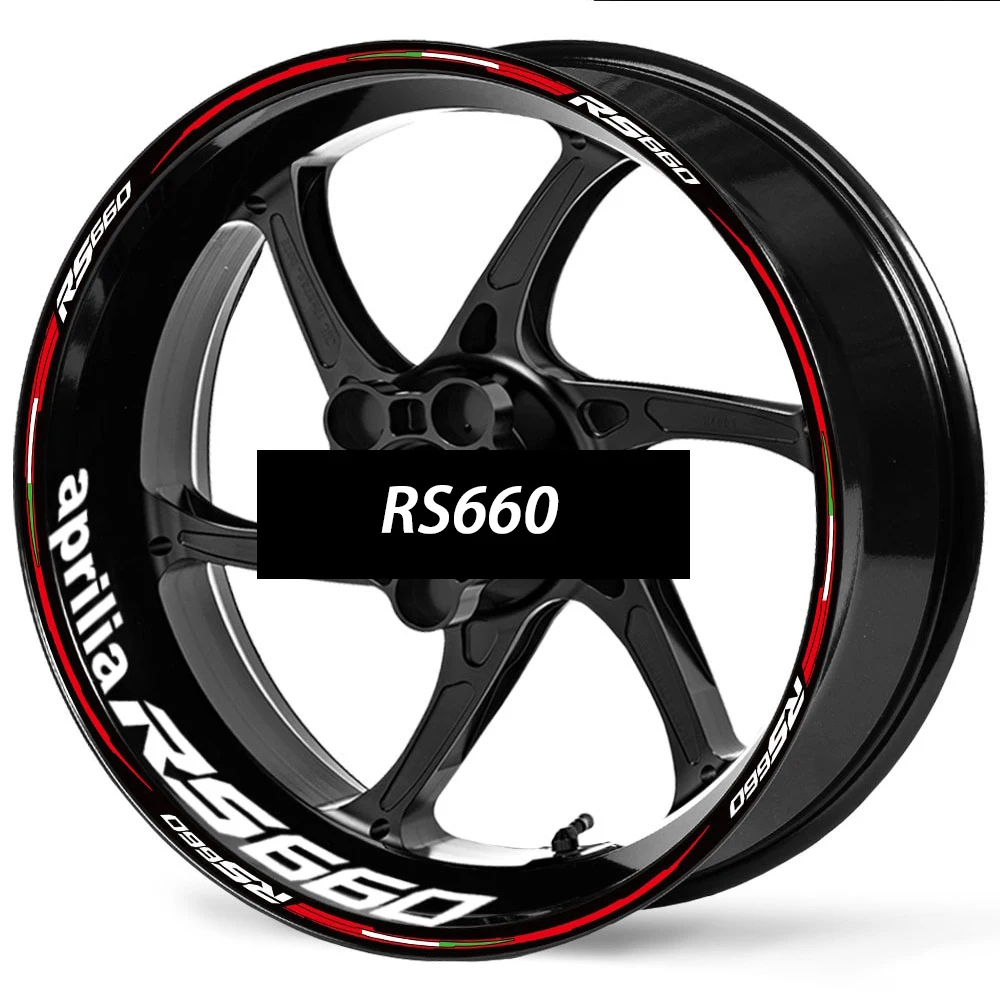 ReflectiveMotorcycleWheelStickersRimStripesHubDecalTape