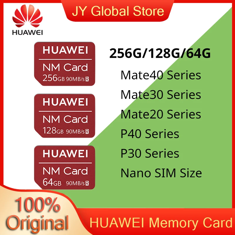 90MB/s Speed 100% Original For Huawei Mate 20/20 Pro/20X/20RS/P30/P30 Pro Card 64GB/128GB/256GB Nano Memory Card - AliExpress