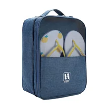 

Travel Shoe Bags Shoe Travel Organizer Shoe Bags 3 Layers Waterproof Shoe Suitcase Holds 3 Pair Of Shoes Foldable Box For Travel