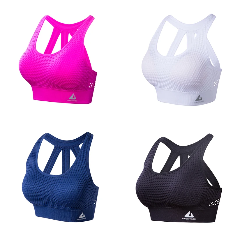 Women's Shockproof Gathered Sports Bra