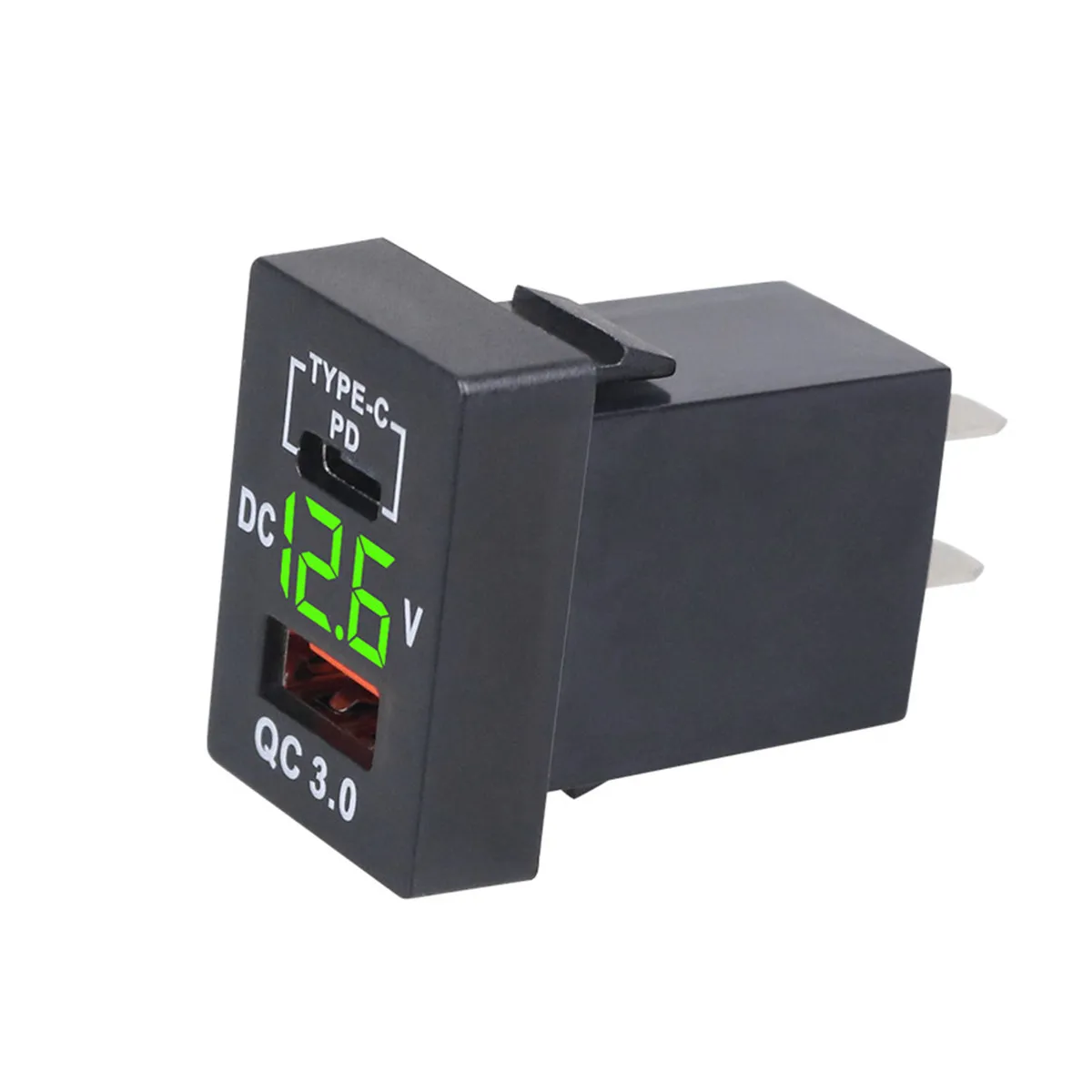 12V 24V PD Ÿ-C    (а ), LED QC3.0 USB  ,  Ÿ 